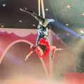 Tin Soldier and Ballerina Christmas aerial act